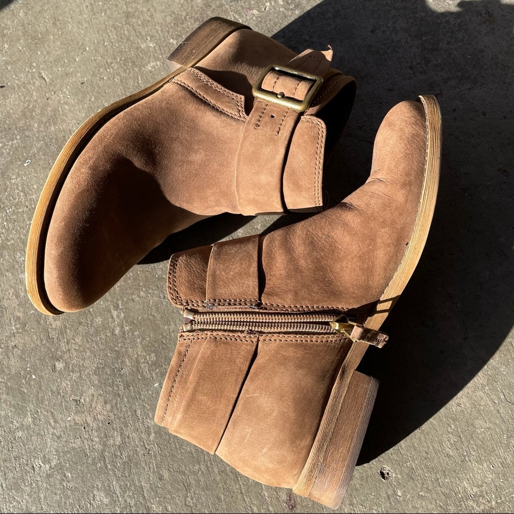 Suede Booties